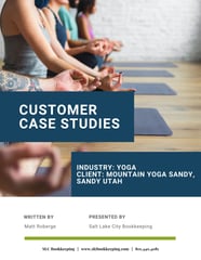 Customer Case Studies Yoga Studios - SLC Bookkeeping