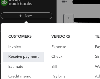 Receive Payment