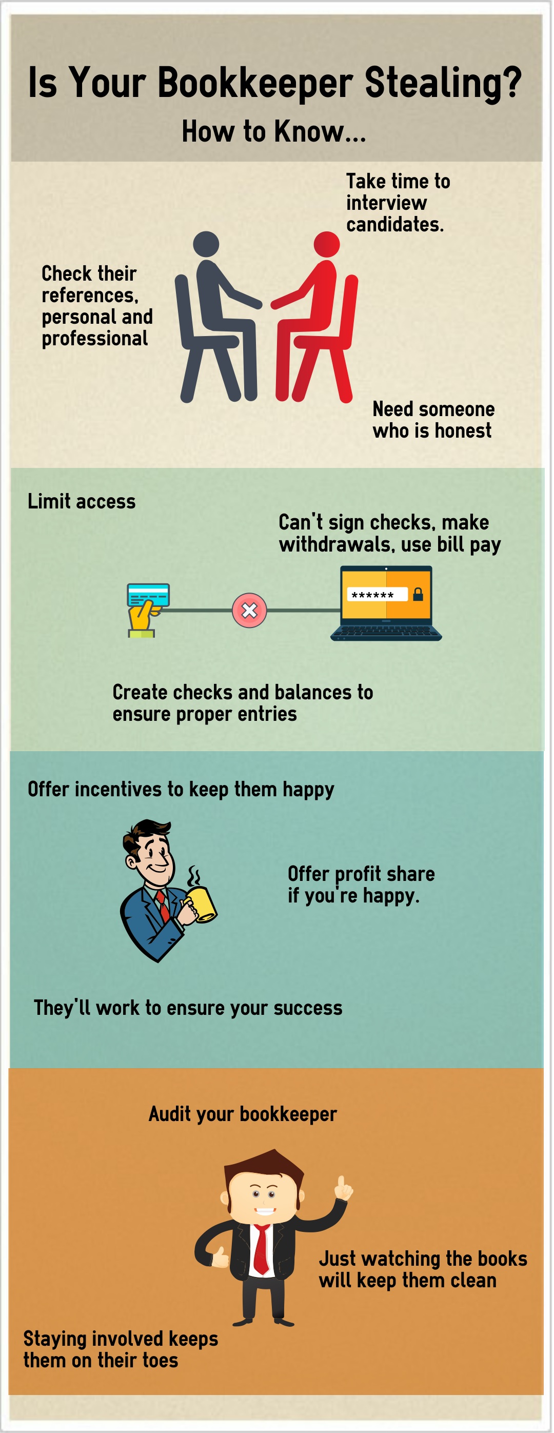 [Infographic] Is Your Bookkeeper Stealing? How to Know...