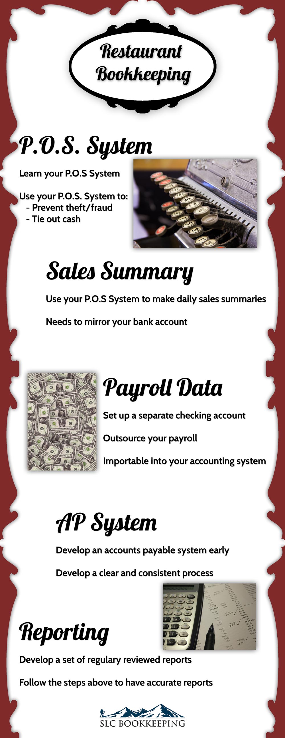 [Infographic] Develop a Dialed System for Your Restaurant Bookkeeping
